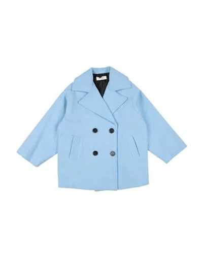 Vicolo Babies'  Girl Toddler Girl Coat Sky Blue Size 6 Polyester
