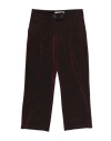 Vicolo Babies'  Girl Toddler Girl Pants Burgundy Size 6 Viscose, Polyester, Polyamide, Elastane In Red