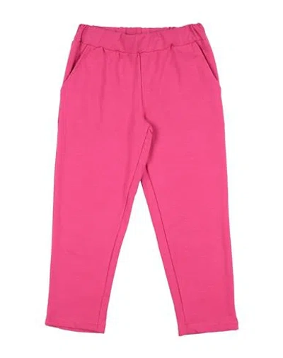 Vicolo Babies'  Girl Toddler Girl Pants Fuchsia Size 6 Cotton, Lycra In Pink