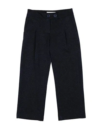 Vicolo Babies'  Girl Toddler Girl Pants Midnight Blue Size 6 Viscose, Polyester, Polyamide, Elastane