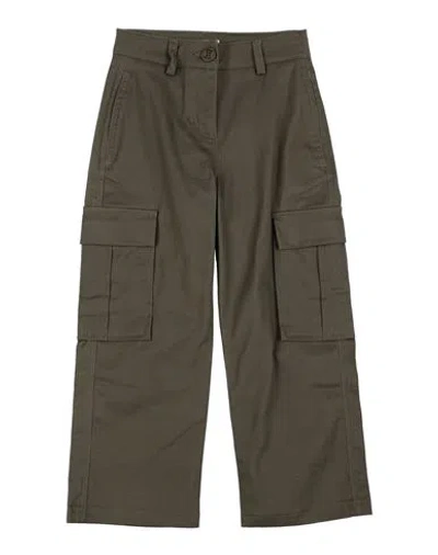 Vicolo Babies'  Girl Toddler Girl Pants Military Green Size 6 Cotton, Elastane
