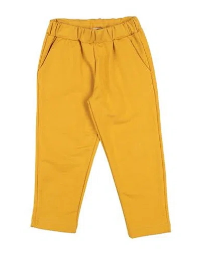 Vicolo Babies'  Girl Toddler Girl Pants Mustard Size 6 Cotton, Lycra In Yellow