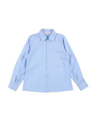 Vicolo Babies'  Girl Toddler Girl Shirt Sky Blue Size 4 Cotton, Polyester