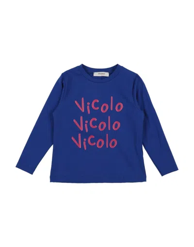 Vicolo Babies'  T-shirts In Blue