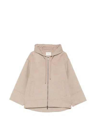 Vicolo Hooded-neck Jacket In Pink