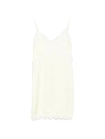 Vicolo Lace-trim Top In Yellow