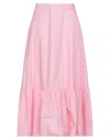 Vicolo Long Skirts In Pink