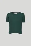 Vicolo Maglia Verde Maniche Corte In Verde