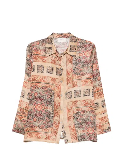 Vicolo Paisley-pattern Button-up Shirt In Multi