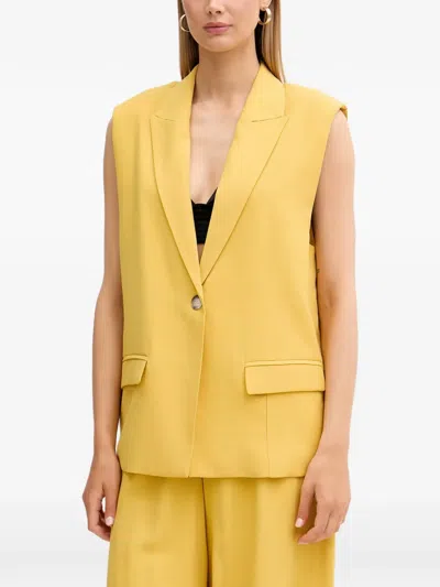 Vicolo Single-breasted Waistcoat In Multi