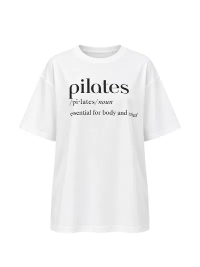 Vicolo Slogan-print Drop-shoulder T-shirt In White