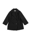 Vicolo Toddler Girl Coat Black Size 6 Polyester In Black