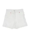 Vicolo Babies' Denim Shorts In White
