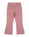 Vicolo Toddler Girl Pants Antique Rose Size 6 Cotton, Elastane In Pink