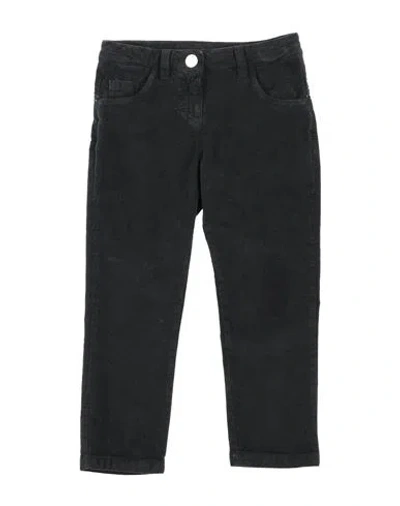 Vicolo Babies'  Toddler Girl Pants Black Size 6 Cotton, Elastane