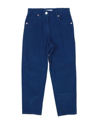 Vicolo Babies'  Toddler Girl Pants Bright Blue Size 6 Cotton, Elastane