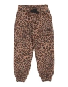 Vicolo Toddler Girl Pants Brown Size 6 Cotton, Polyester In Brown