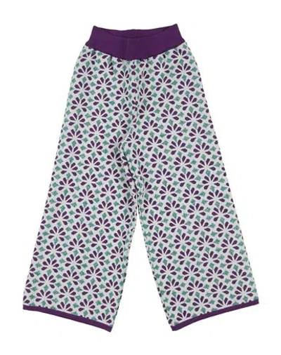 Vicolo Babies'  Toddler Girl Pants Mauve Size 6 Viscose, Polyester, Polyamide In Purple