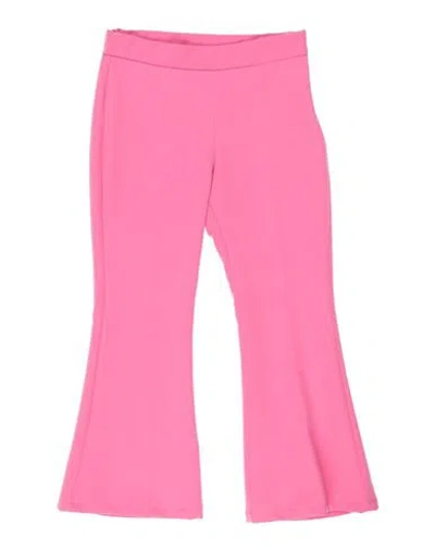 Vicolo Babies'  Toddler Girl Pants Pink Size 6 Polyester, Elastane
