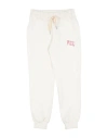 Vicolo Toddler Girl Pants White Size 6 Cotton, Elastane In White