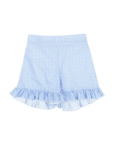 Vicolo Babies'  Toddler Girl Shorts & Bermuda Shorts Azure Size 6 Cotton In Blue