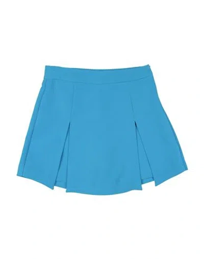 Vicolo Babies'  Toddler Girl Shorts & Bermuda Shorts Azure Size 6 Polyester, Elastane In Blue