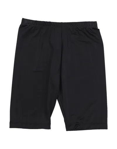 Vicolo Babies'  Toddler Girl Shorts & Bermuda Shorts Black Size 6 Polyester, Polyurethane