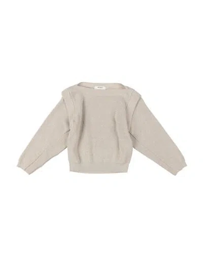Vicolo Babies'  Toddler Girl Sweater Beige Size 6 Acrylic, Wool