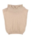 Vicolo Toddler Girl Sweater Beige Size 6 Wool, Polyamide, Elastane In Beige
