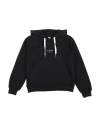 Vicolo Toddler Girl Sweatshirt Black Size 6 Cotton, Polyester In Black