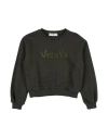Vicolo Toddler Girl Sweatshirt Military Green Size 6 Cotton, Polyester In Green