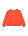 VICOLO VICOLO TODDLER GIRL SWEATSHIRT ORANGE SIZE 6 COTTON, ELASTANE