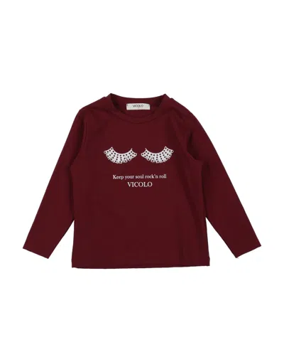Vicolo Babies'  T-shirts In Red