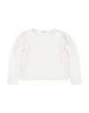 Vicolo Toddler Girl T-shirt Cream Size 4 Viscose, Polyester, Elastane In White