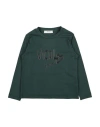 Vicolo Babies'  Toddler Girl T-shirt Dark Green Size 6 Cotton, Elastane