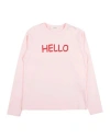 Vicolo Babies'  Toddler Girl T-shirt Light Pink Size 4 Cotton, Elastane