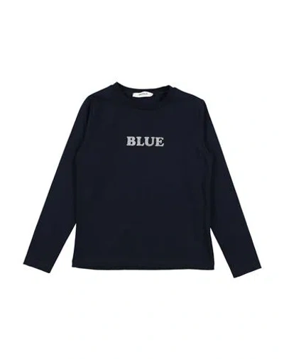 Vicolo Babies'  Toddler Girl T-shirt Midnight Blue Size 6 Cotton, Elastane