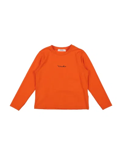 Vicolo Babies'  T-shirts In Orange