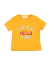 Vicolo Babies'  Toddler Girl T-shirt Orange Size 6 Cotton, Elastane