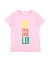 Vicolo Babies'  Toddler Girl T-shirt Pink Size 6 Cotton, Elastane