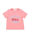 Vicolo Babies'  Toddler Girl T-shirt Pink Size 6 Cotton, Elastane