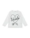 Vicolo Babies'  T-shirts In White