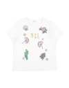 Vicolo Babies'  Toddler Girl T-shirt White Size 4 Cotton, Elastane