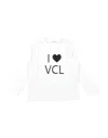 Vicolo Babies'  Toddler Girl T-shirt White Size 6 Cotton, Elastane
