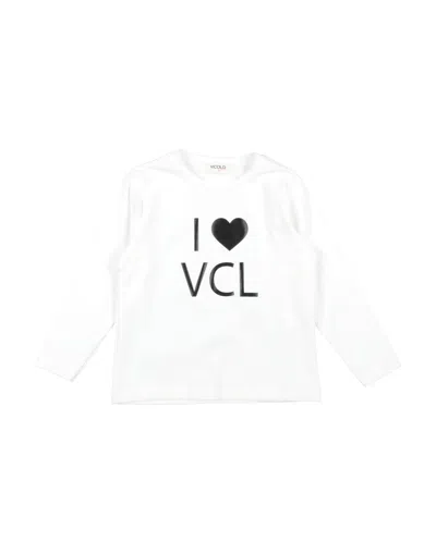 Vicolo Babies'  Toddler Girl T-shirt White Size 6 Cotton, Elastane