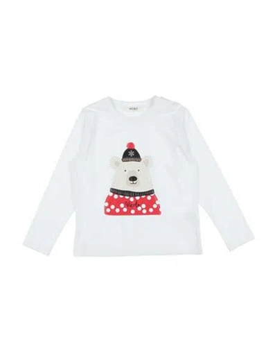 Vicolo Babies'  Toddler Girl T-shirt White Size 6 Cotton, Elastane
