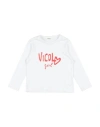 Vicolo T-shirts In White
