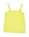 Vicolo Toddler Girl Top Acid Green Size 6 Polyester In Green