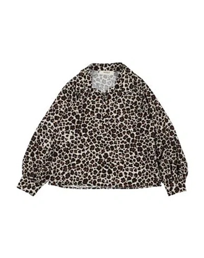 Vicolo Babies'  Toddler Girl Top Brown Size 4 Polyester