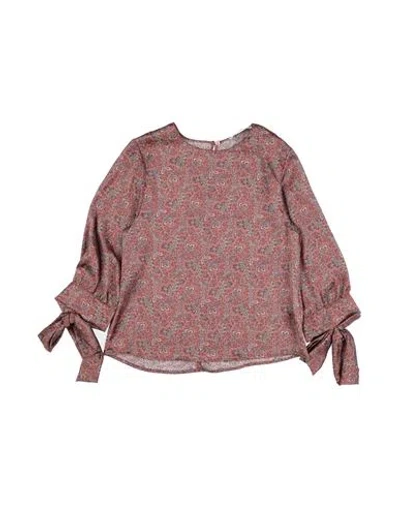 Vicolo Babies'  Toddler Girl Top Brown Size 6 Polyester